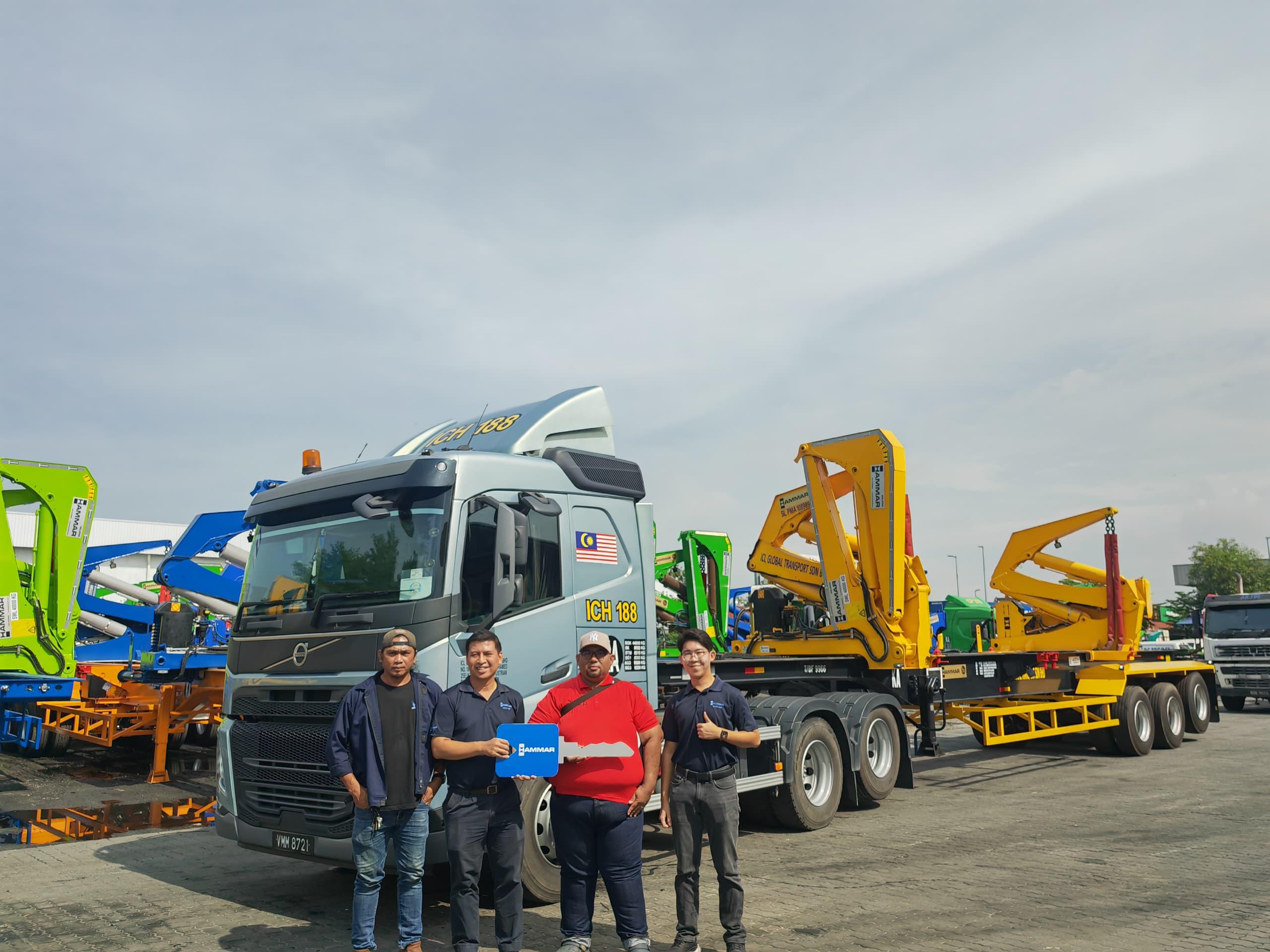 SIDE LOADER HANDOVER CEREMONY