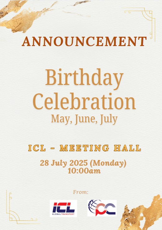 BIRTHDAY PARTY 2025 (MAY/JUNE/JULY)